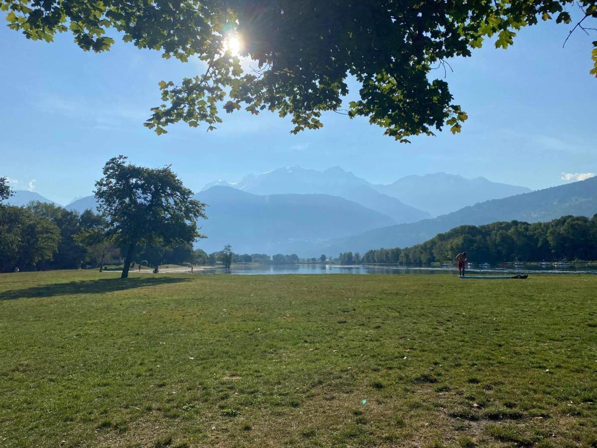 Mobil-Home Agreable Au Pieds Du Lac De Passy Passy  Exterior photo
